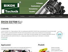 Tablet Screenshot of bikon.it